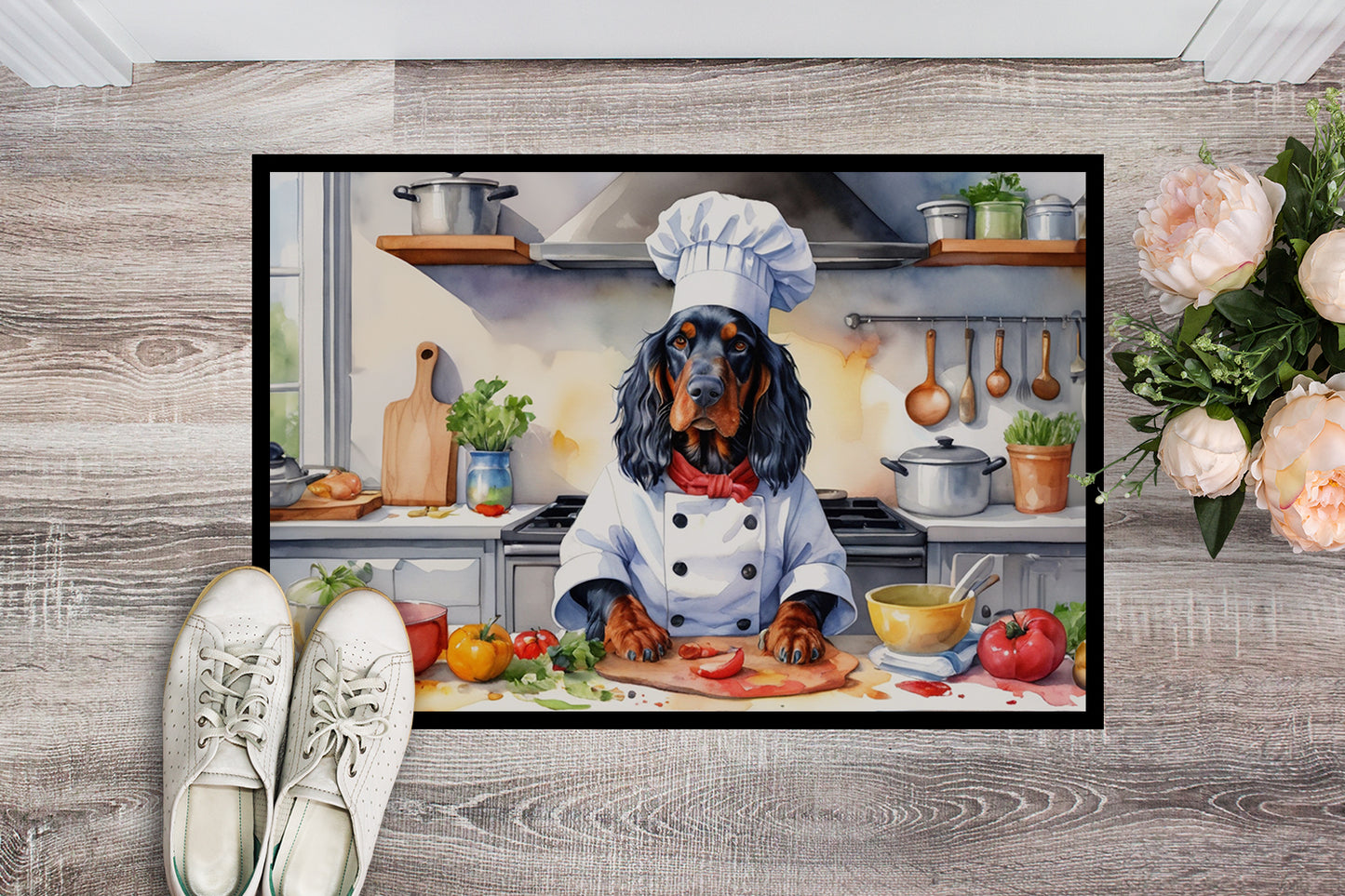 Gordon Setter The Chef Doormat