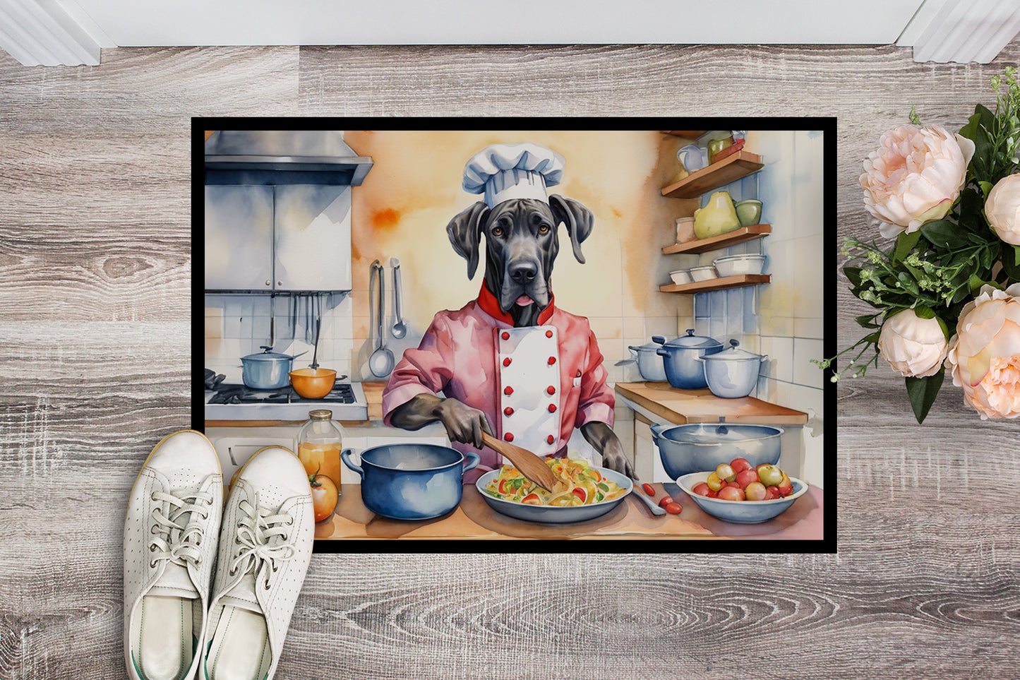 Great Dane The Chef Doormat