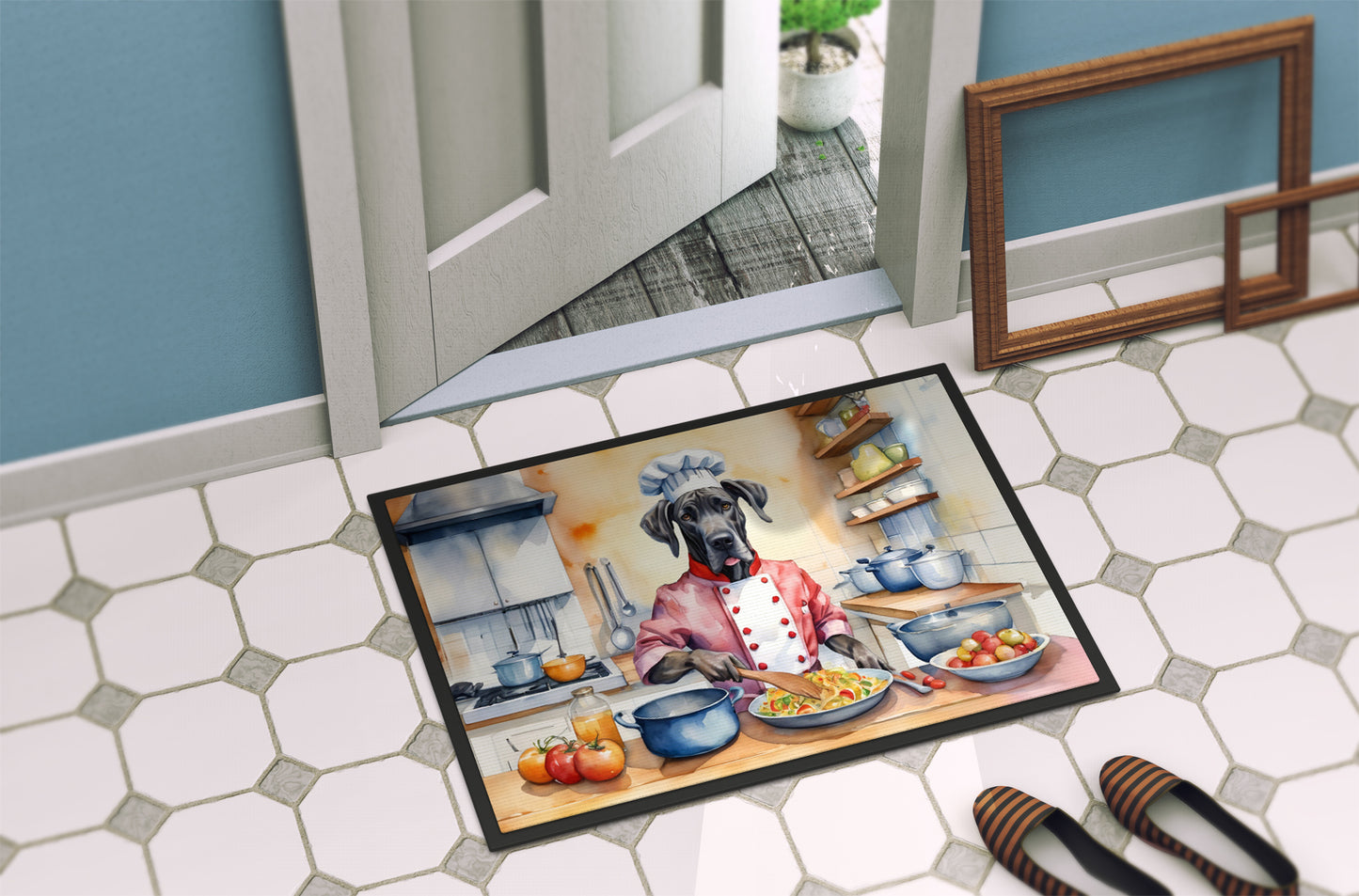 Great Dane The Chef Doormat