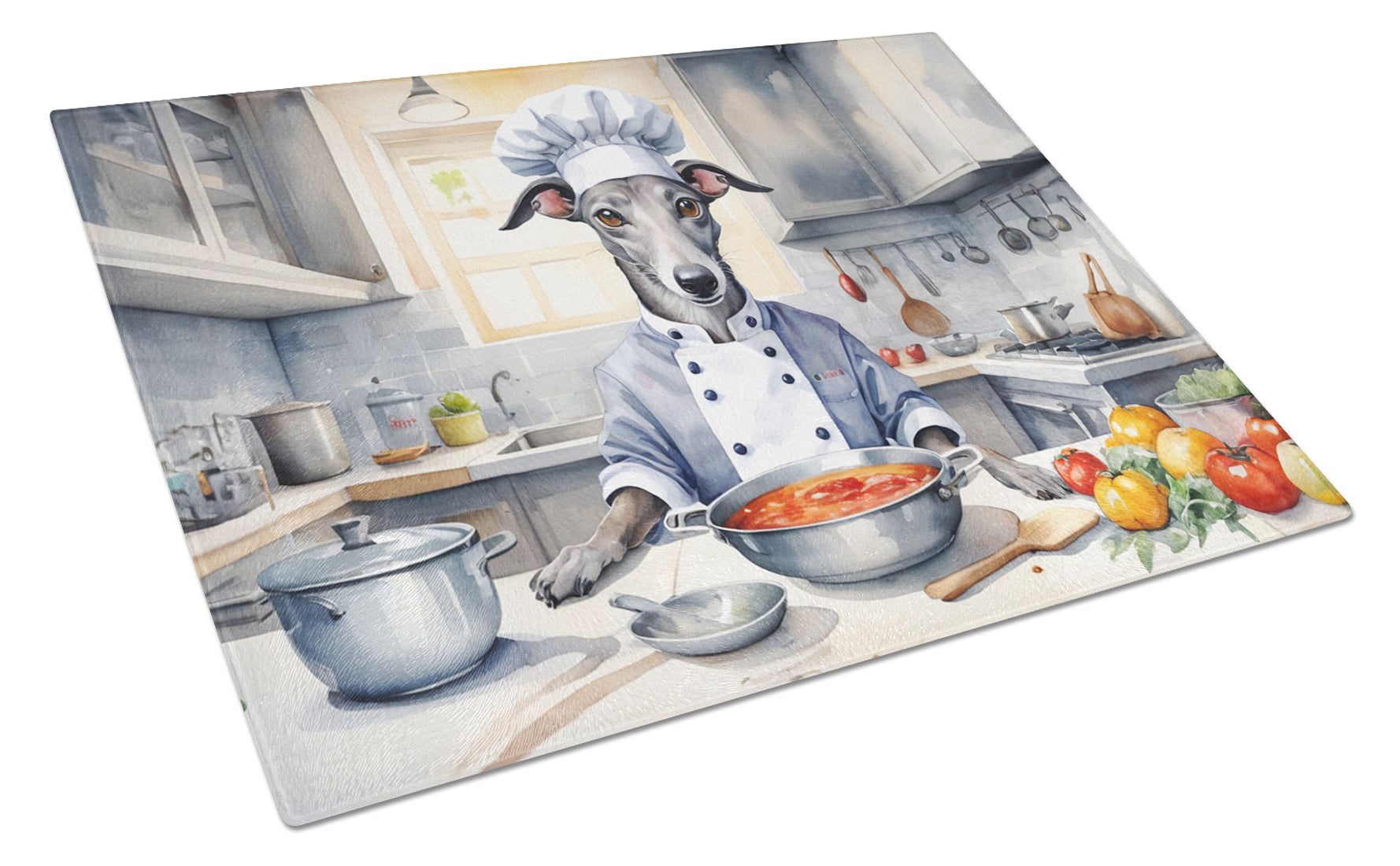 Buy this Greyhound The Chef Glass Cutting Board