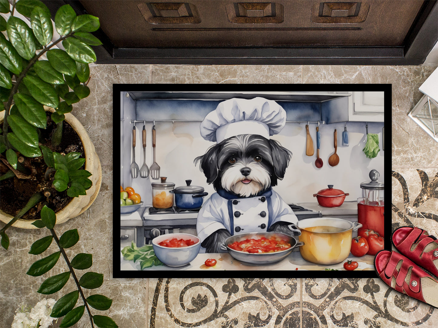 Havanese The Chef Doormat