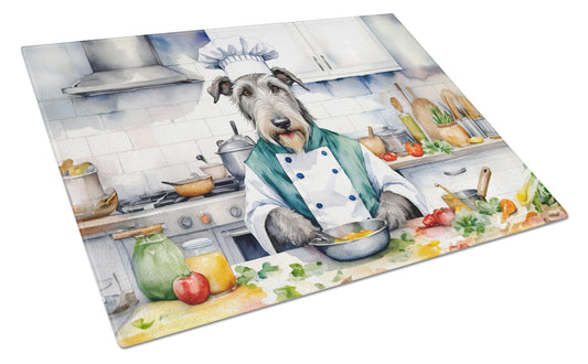 Buy this Irish Wolfhound The Chef Glass Cutting Board