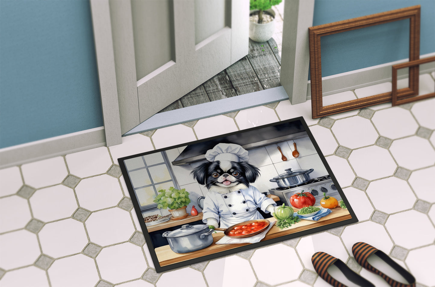 Japanese Chin The Chef Doormat