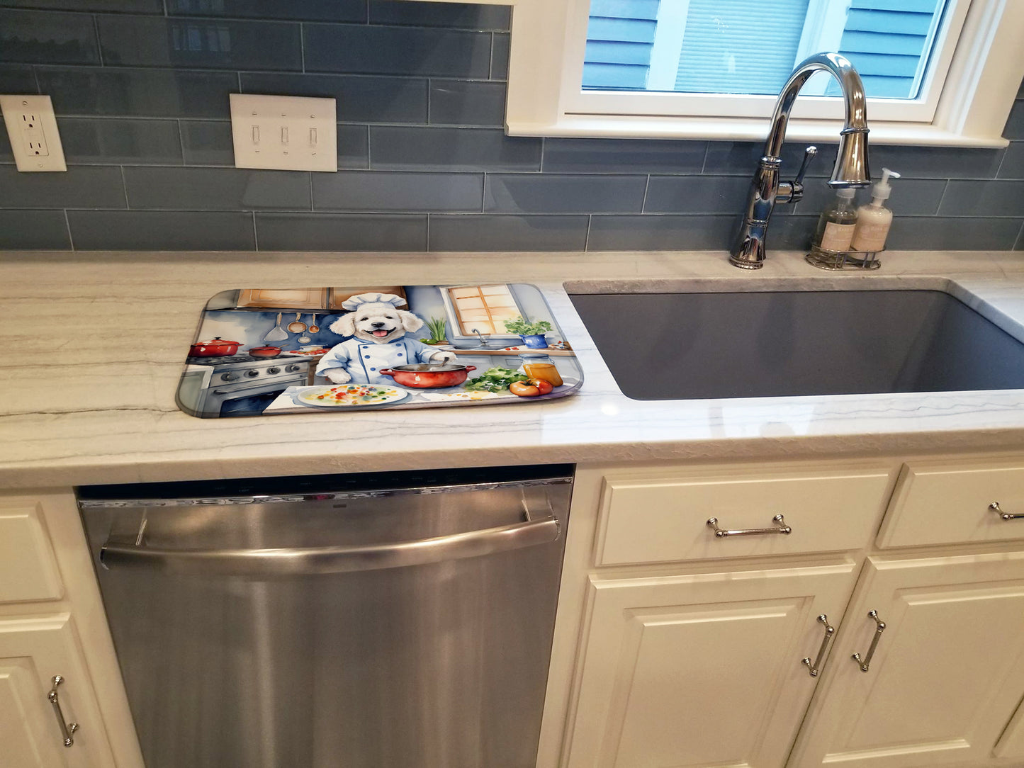 Kuvasz The Chef Dish Drying Mat