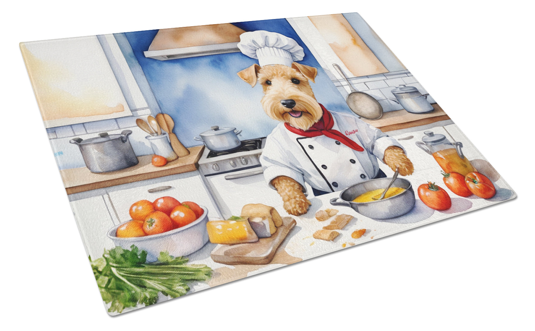 Buy this Lakeland Terrier The Chef Glass Cutting Board