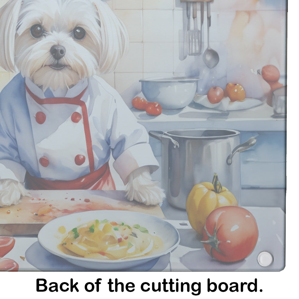 Maltese The Chef Glass Cutting Board