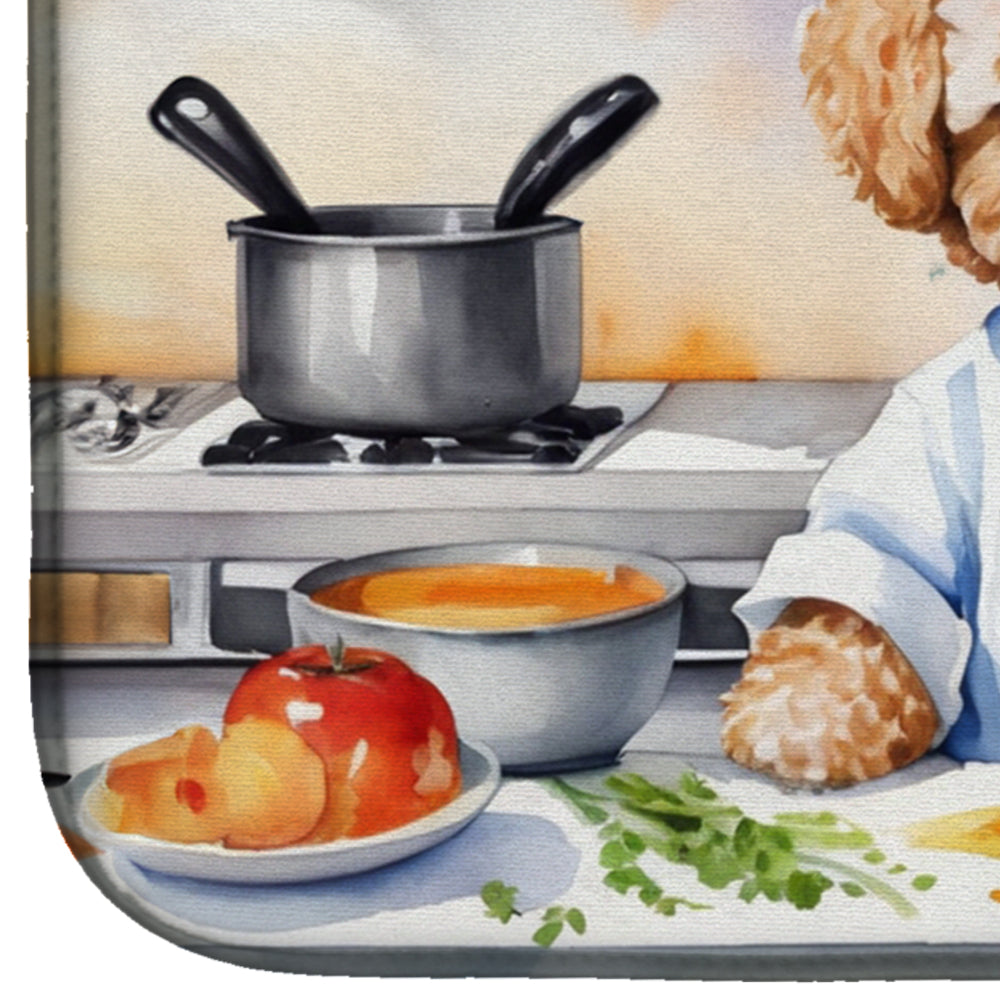 Maltipoo The Chef Dish Drying Mat