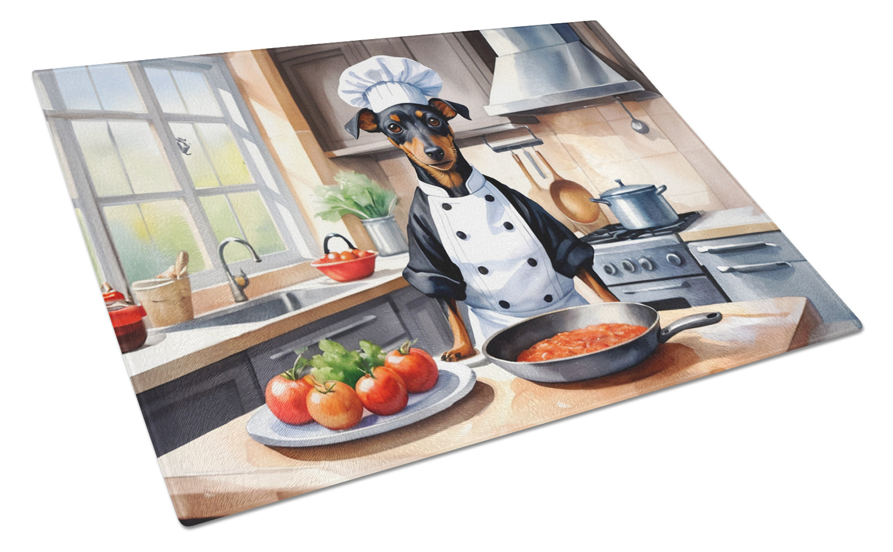 Buy this Manchester Terrier The Chef Glass Cutting Board