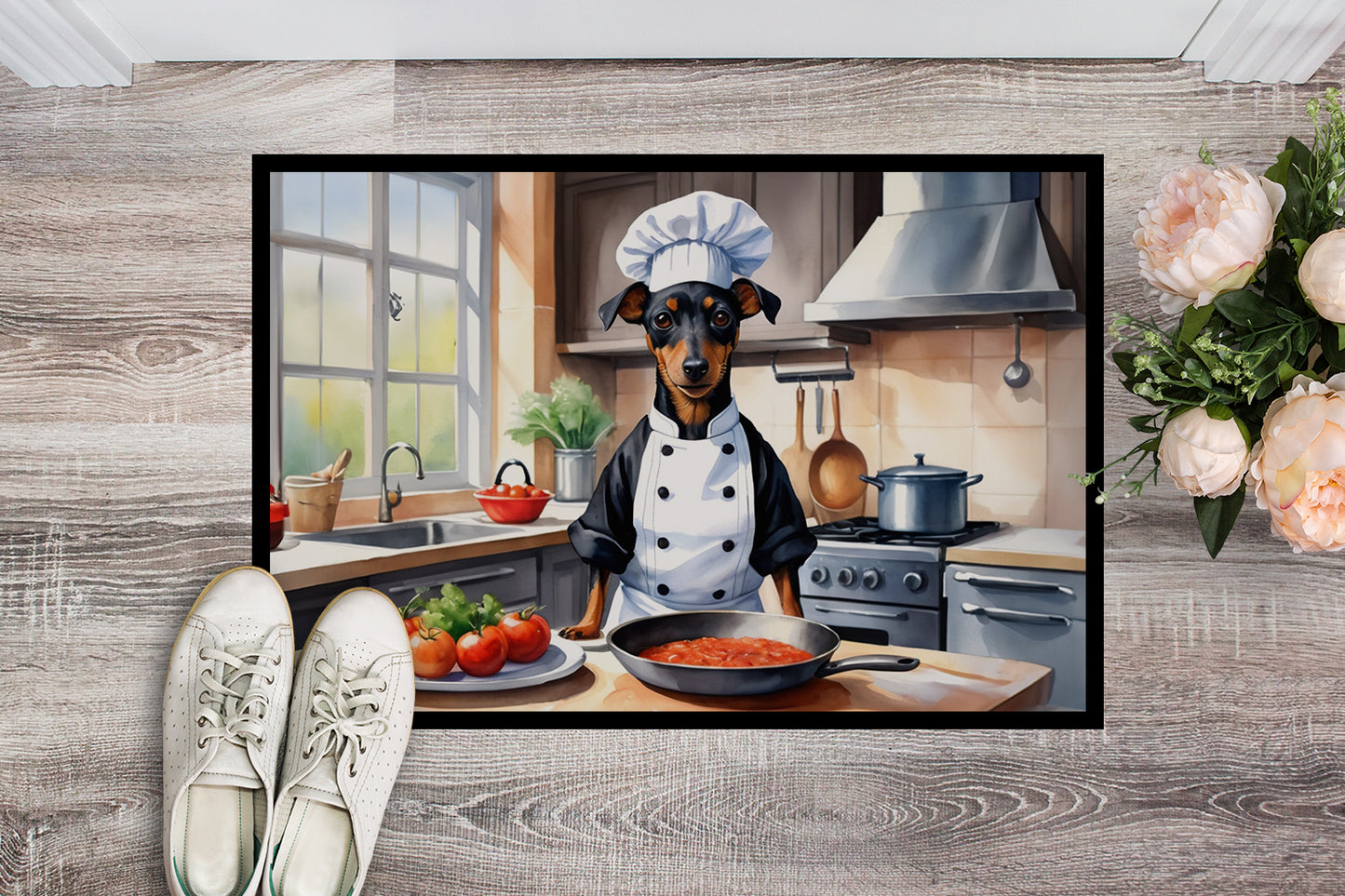 Manchester Terrier The Chef Doormat