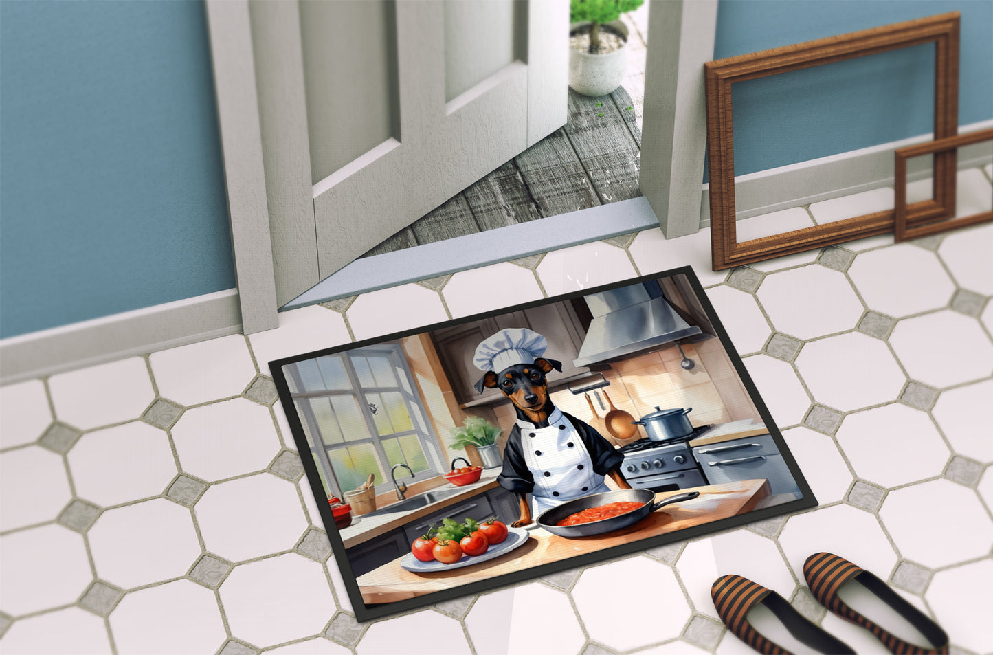 Manchester Terrier The Chef Doormat