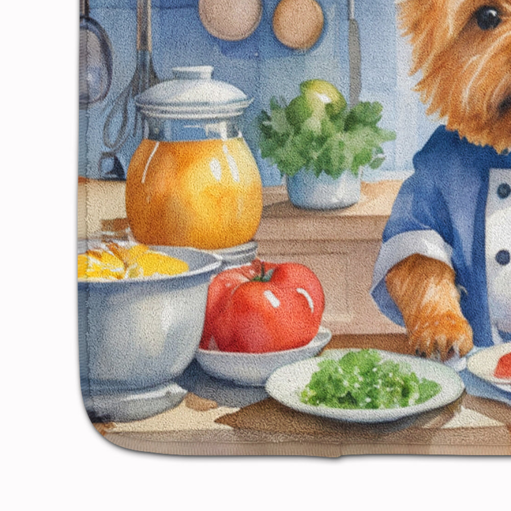 Norwich Terrier The Chef Memory Foam Kitchen Mat