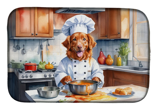 Buy this Nova Scotia Duck Tolling Retriever The Chef Dish Drying Mat