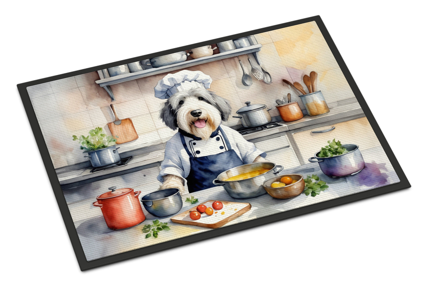 Buy this Old English Sheepdog The Chef Doormat