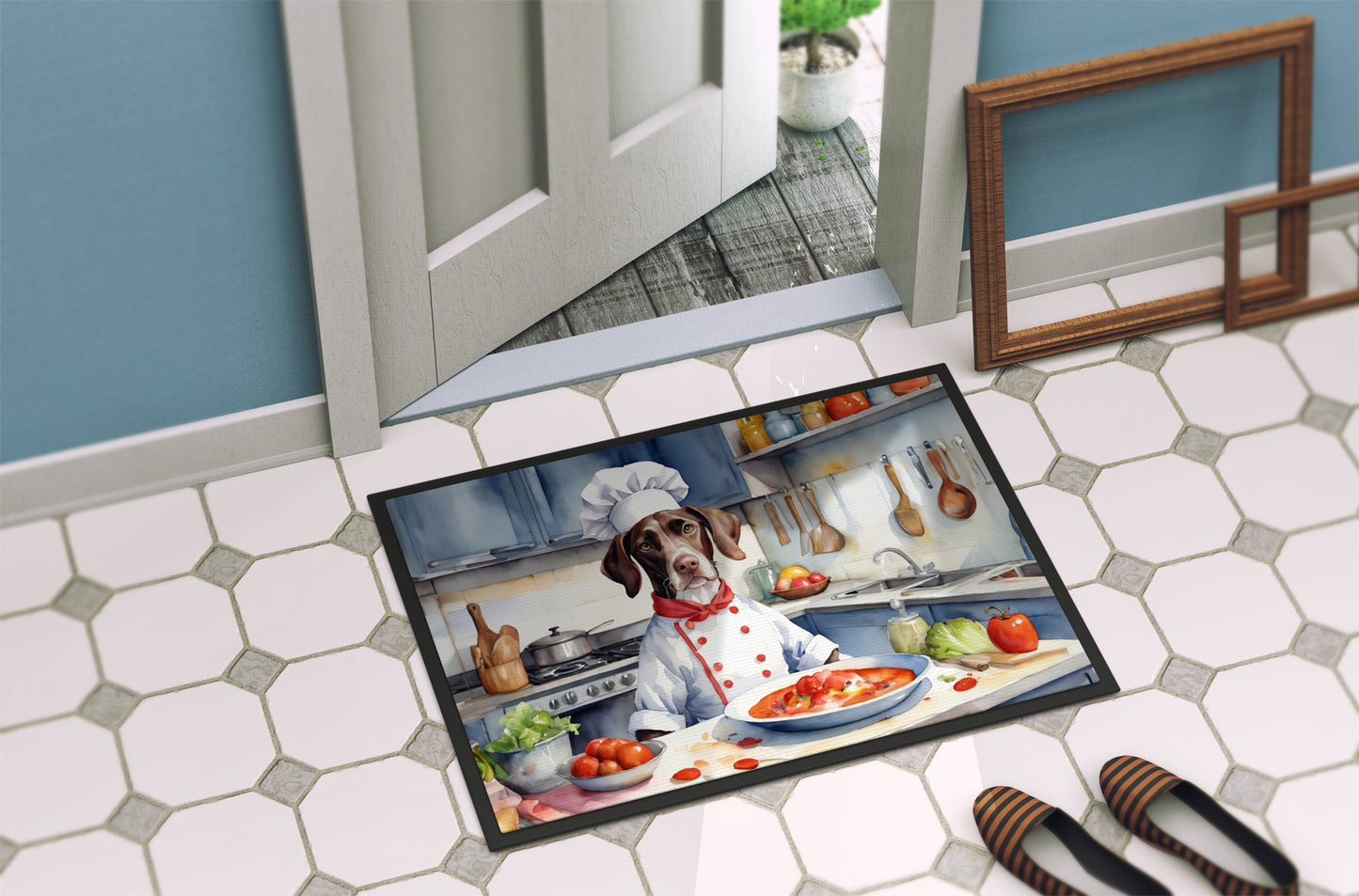 Pointer The Chef Doormat