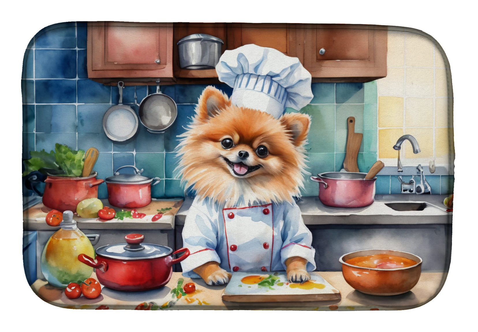 Buy this Pomeranian The Chef Dish Drying Mat