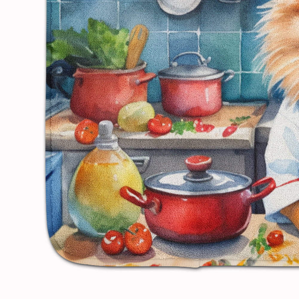 Pomeranian The Chef Memory Foam Kitchen Mat