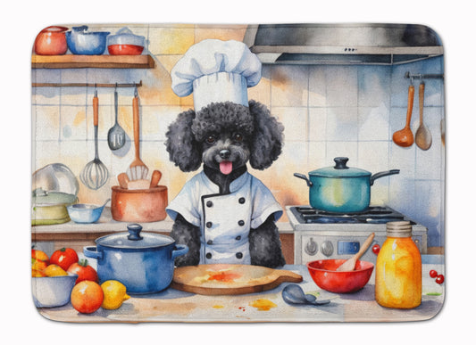 Buy this Black Poodle The Chef Memory Foam Kitchen Mat