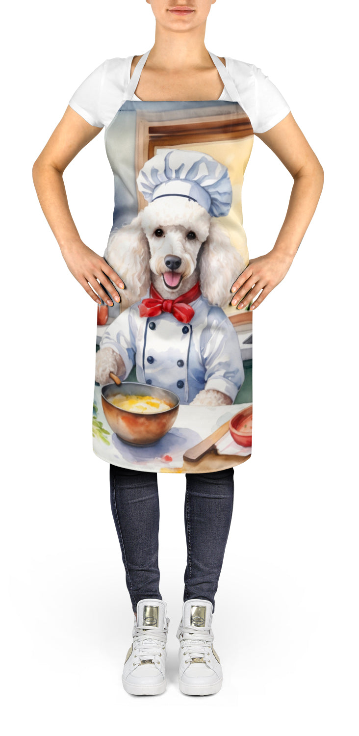 White Poodle The Chef Apron