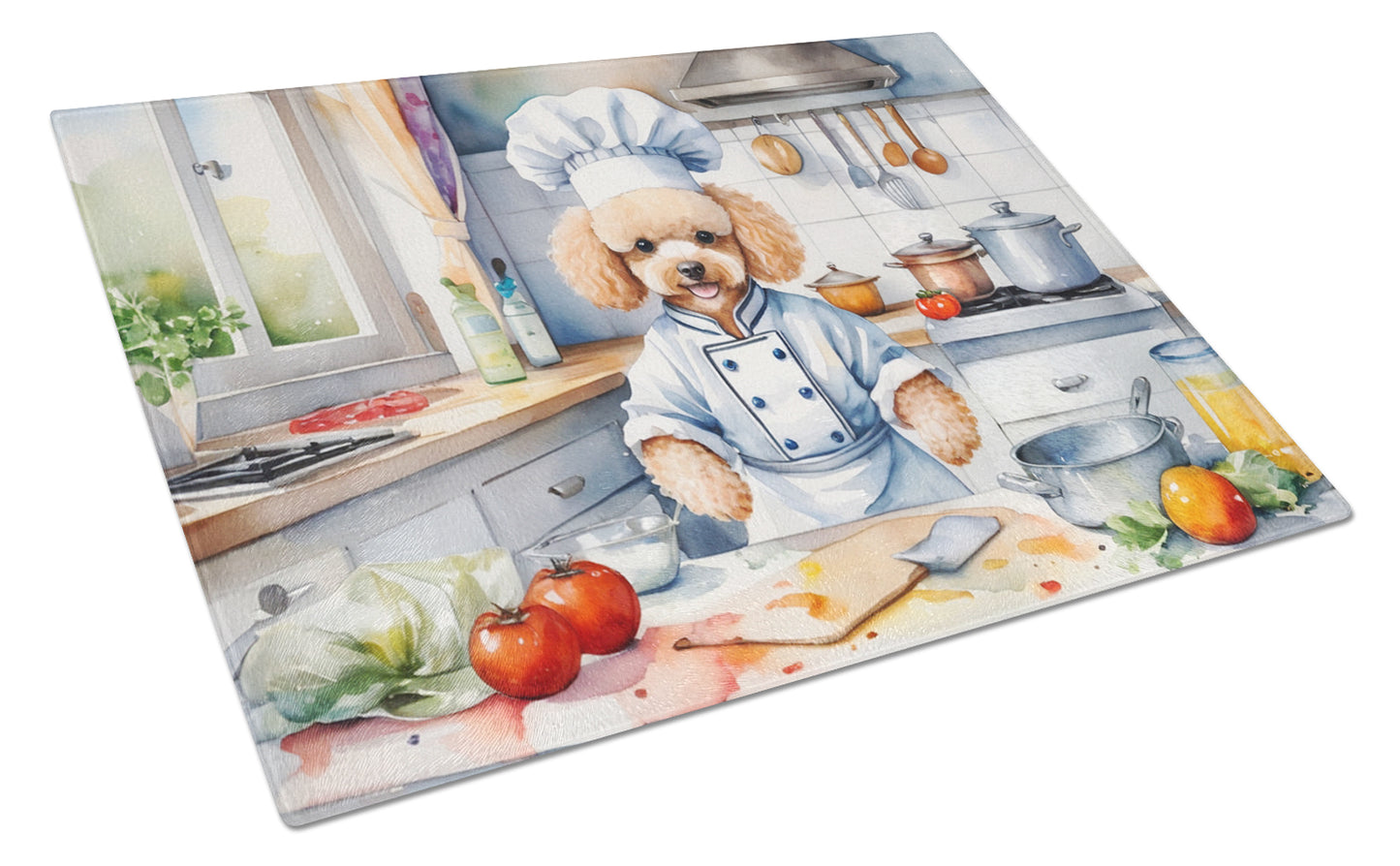 Buy this Poodle The Chef Glass Cutting Board