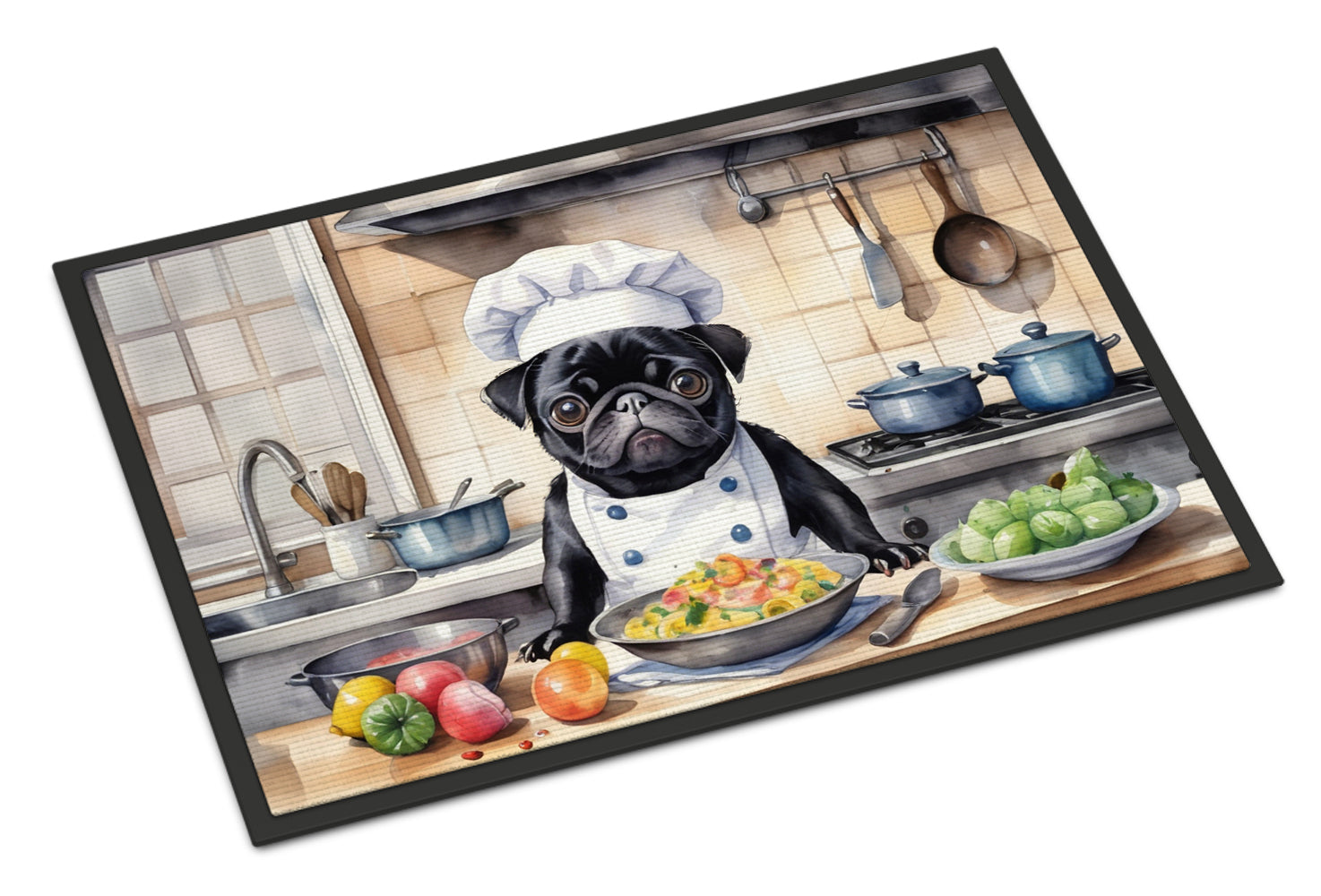 Buy this Pug The Chef Doormat