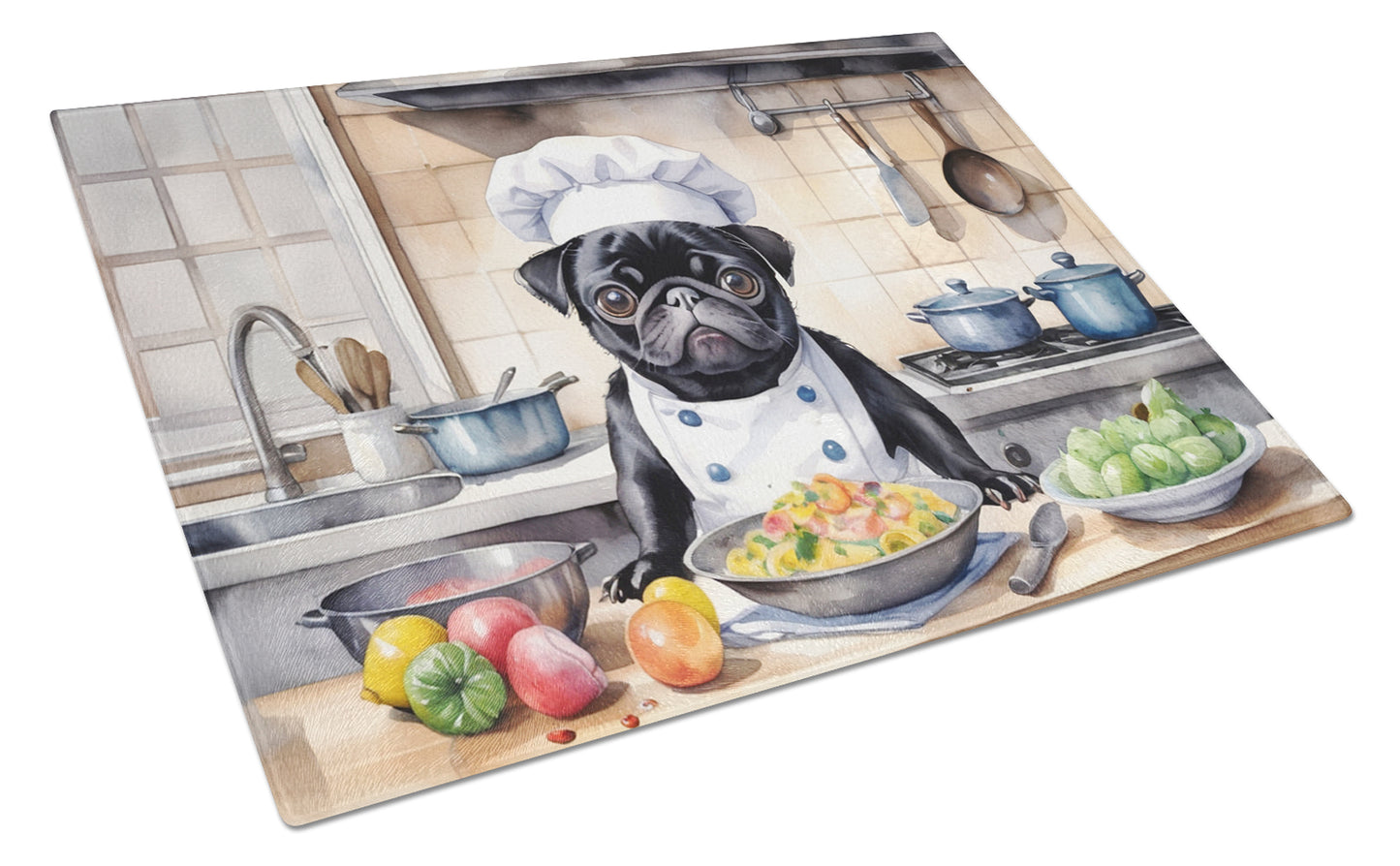 Buy this Pug The Chef Glass Cutting Board