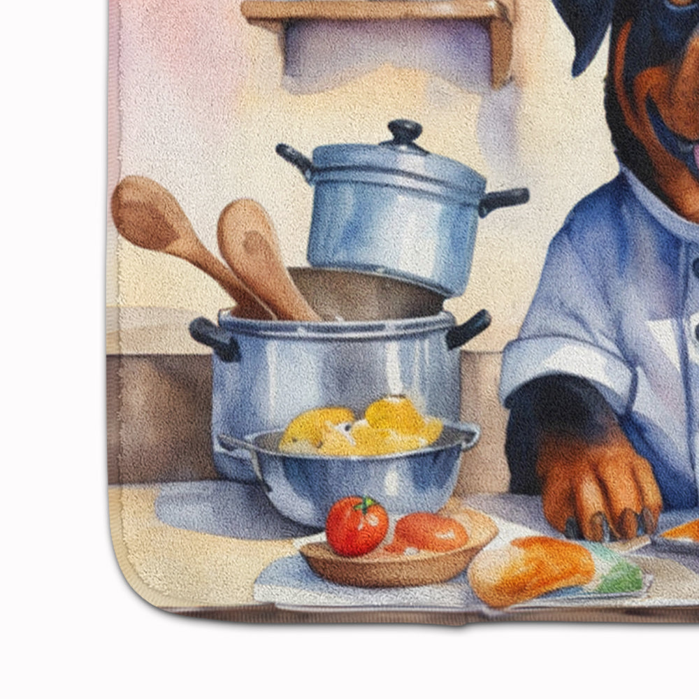 Rottweiler The Chef Memory Foam Kitchen Mat