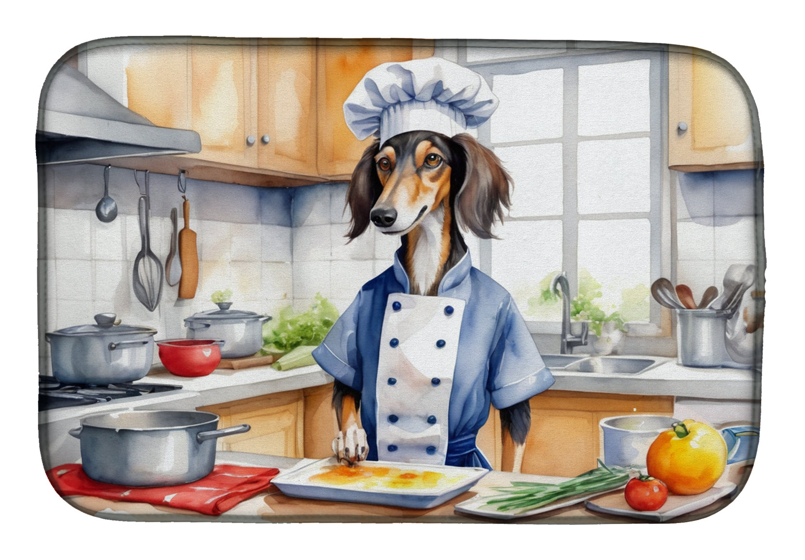 Buy this Saluki The Chef Dish Drying Mat