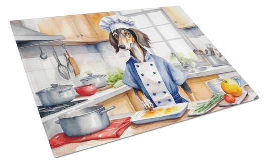 Buy this Saluki The Chef Glass Cutting Board