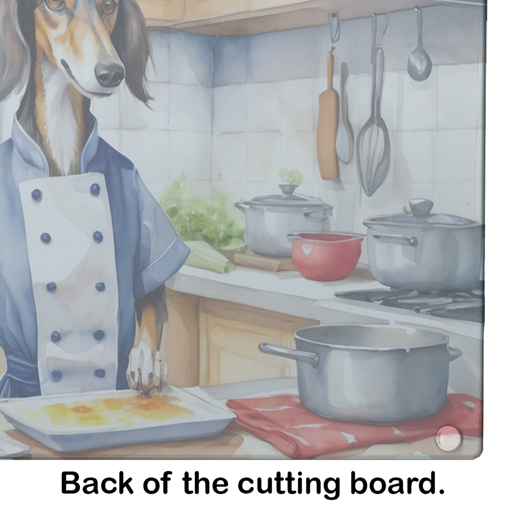 Saluki The Chef Glass Cutting Board