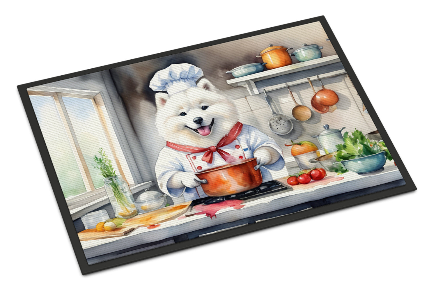 Buy this Samoyed The Chef Doormat