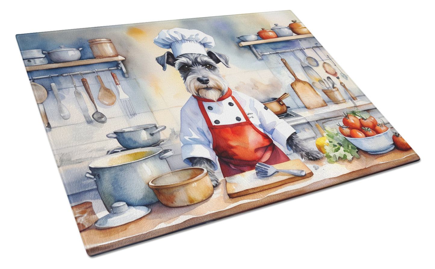 Buy this Schnauzer The Chef Glass Cutting Board