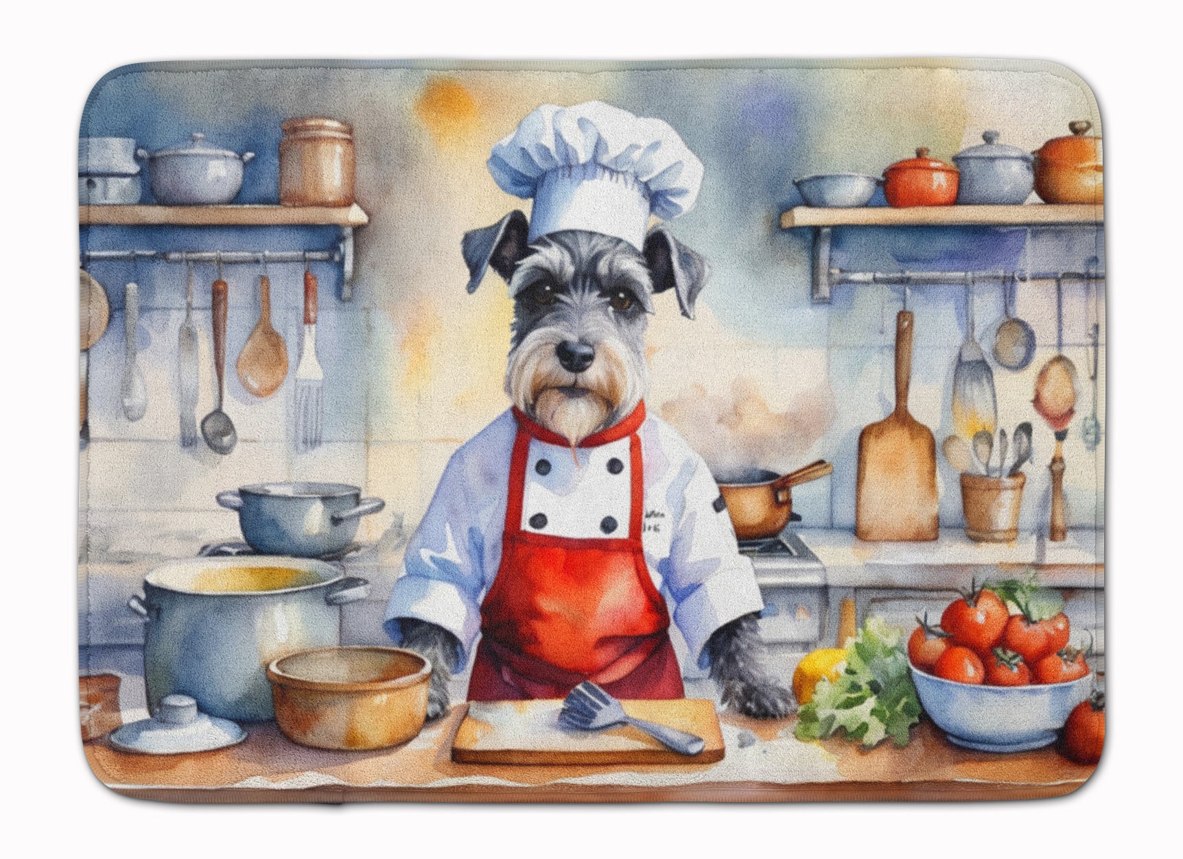 Buy this Schnauzer The Chef Memory Foam Kitchen Mat