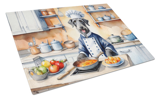 Buy this Scottish Deerhound The Chef Glass Cutting Board