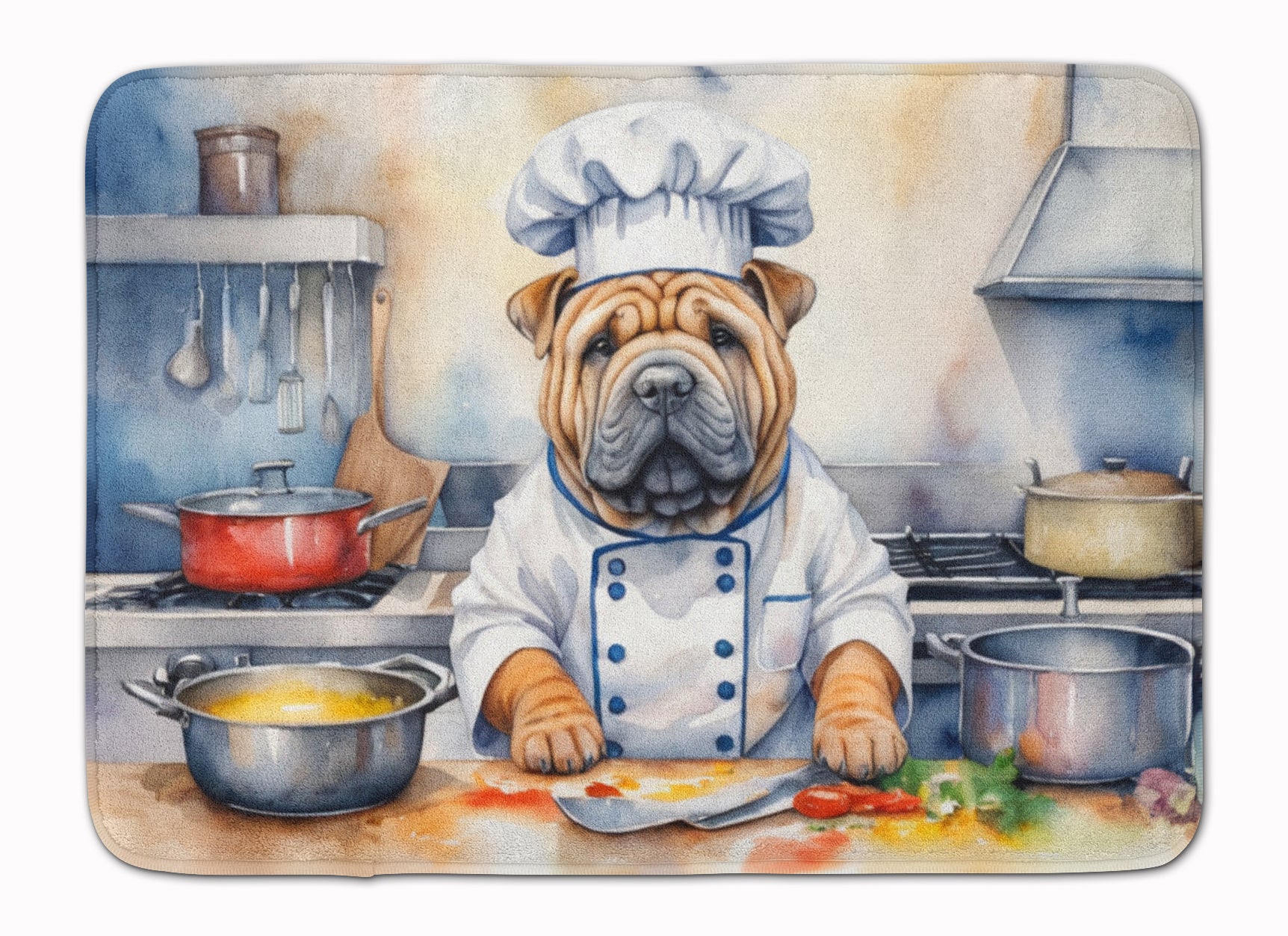 Buy this Shar Pei The Chef Memory Foam Kitchen Mat