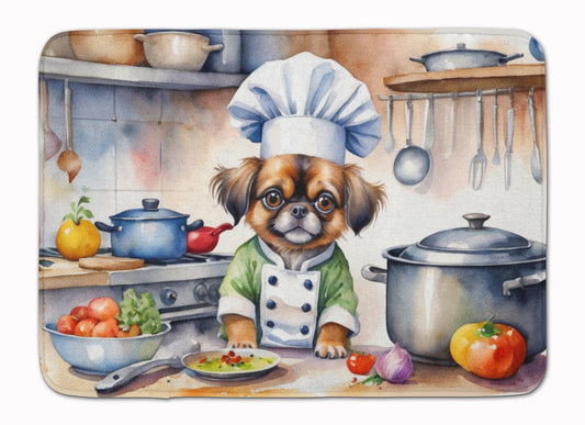 Buy this Tibetan Spaniel The Chef Memory Foam Kitchen Mat