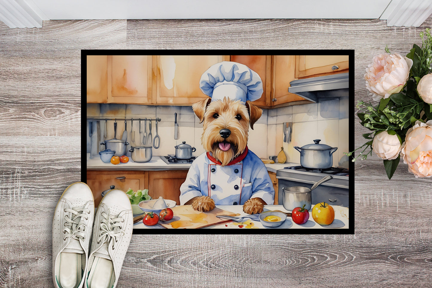 Wheaten Terrier The Chef Doormat