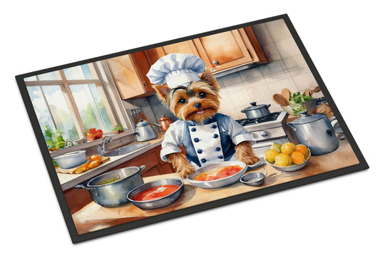 Buy this Yorkie Yorkshire Terrier The Chef Doormat