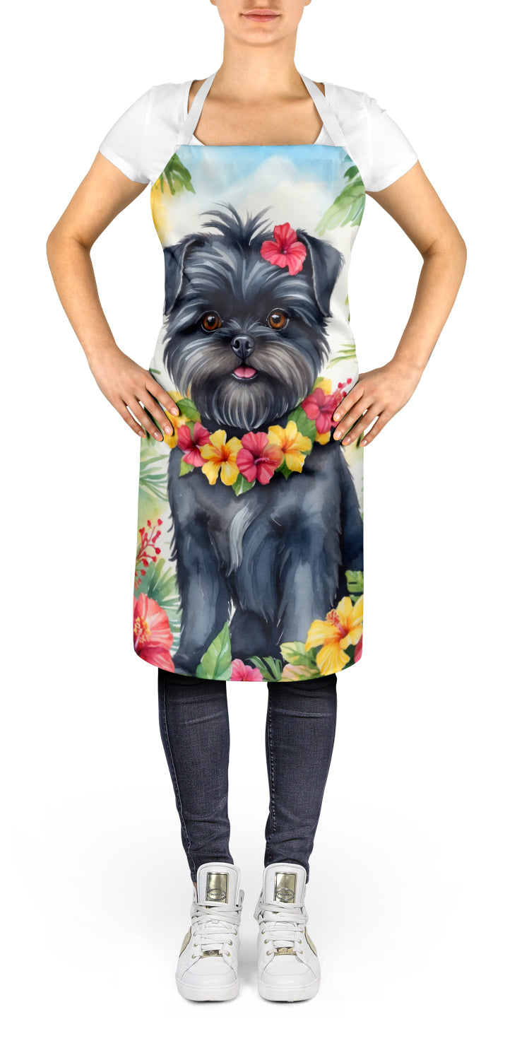 Affenpinscher Luau Apron