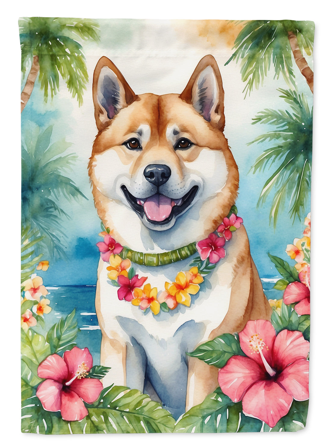 Buy this Akita Luau House Flag