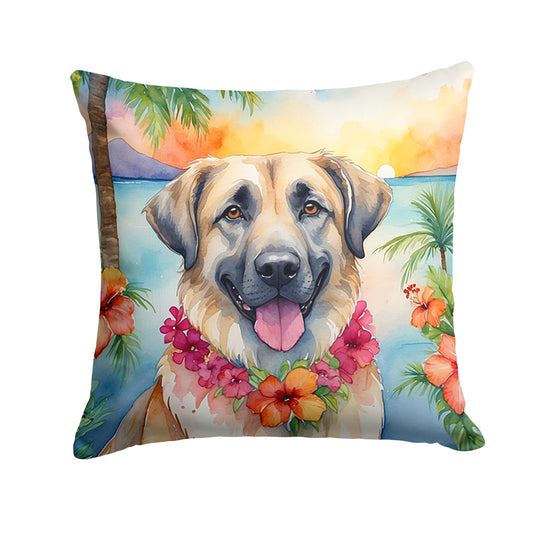 Buy this Anatolian Shepherd Luau Throw Pillow