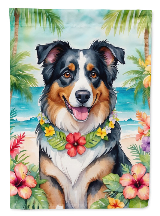 Buy this Australian Shepherd Luau Garden Flag