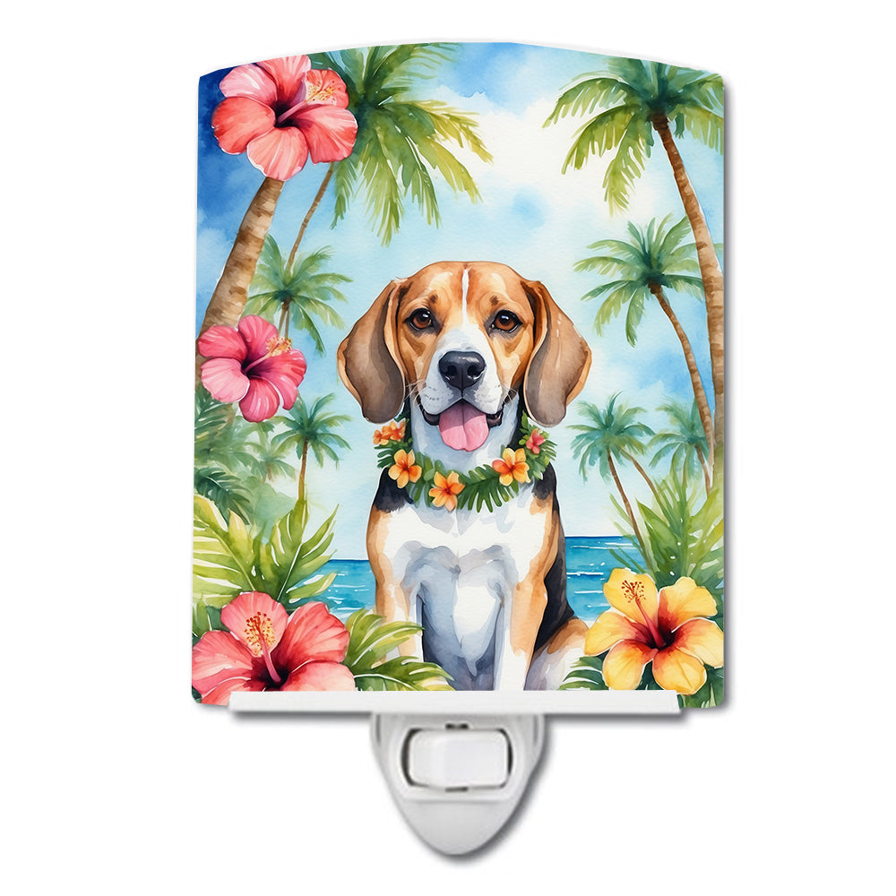 Buy this Beagle Luau Ceramic Night Light