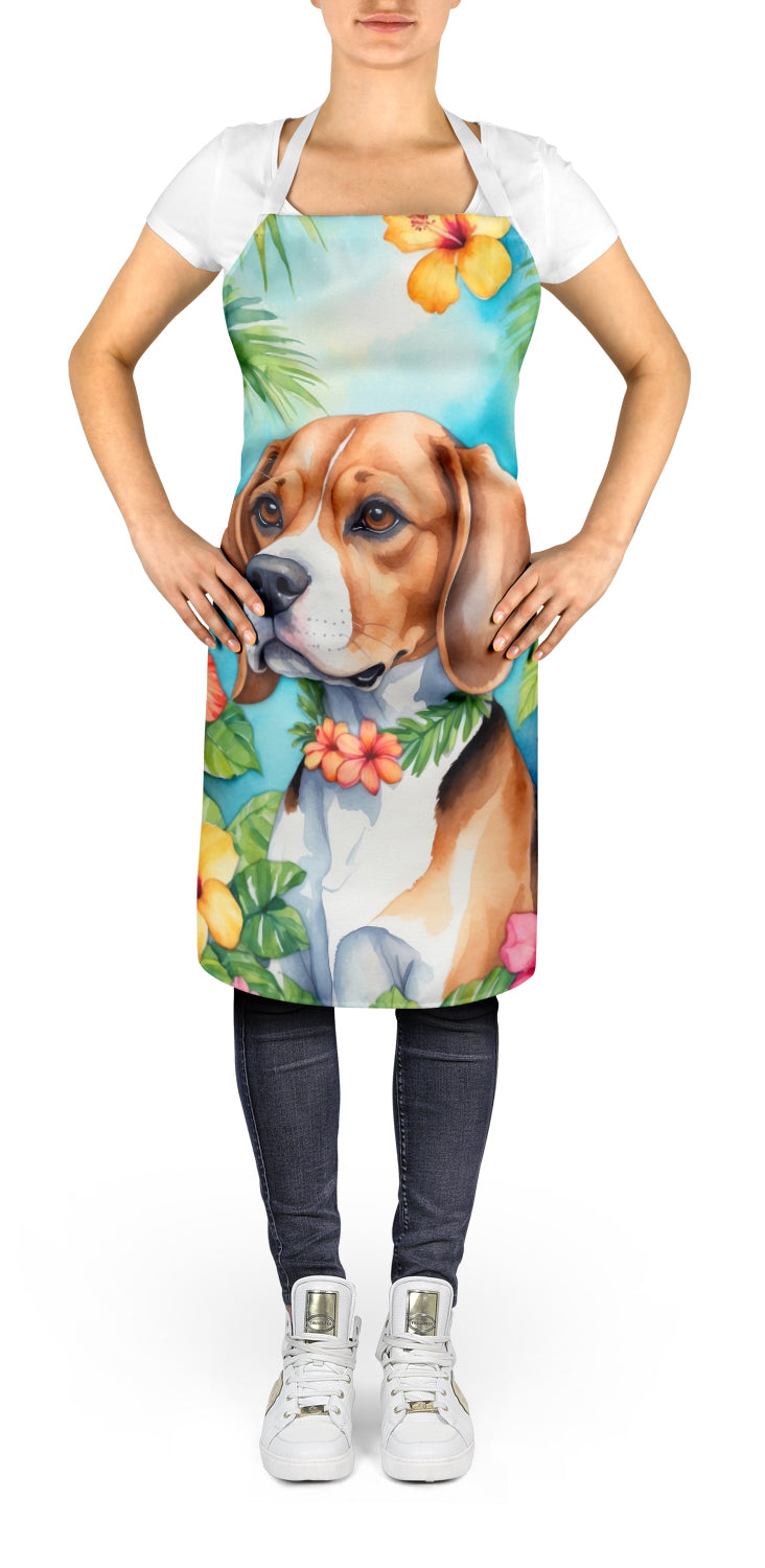 Beagle Luau Apron