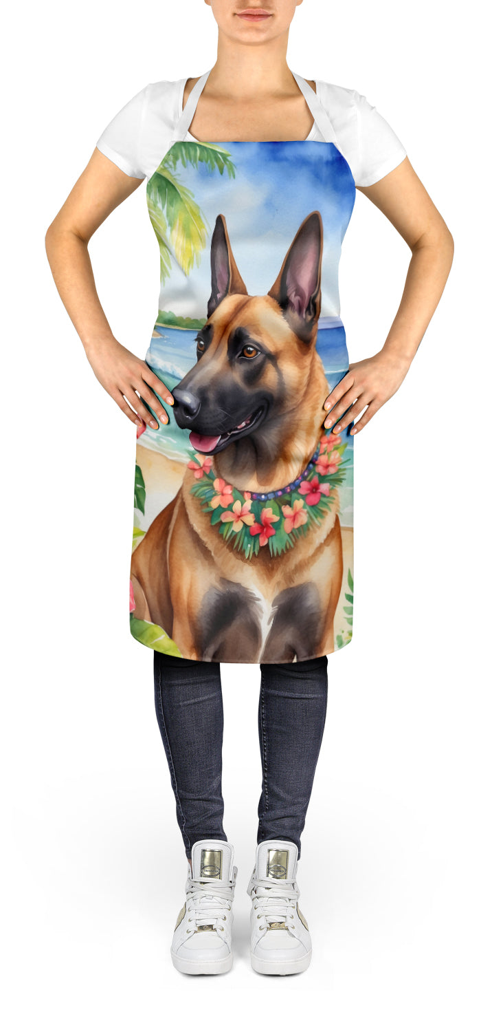 Belgian Malinois Luau Apron