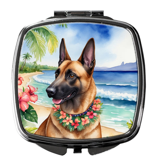 Buy this Belgian Malinois Luau Compact Mirror