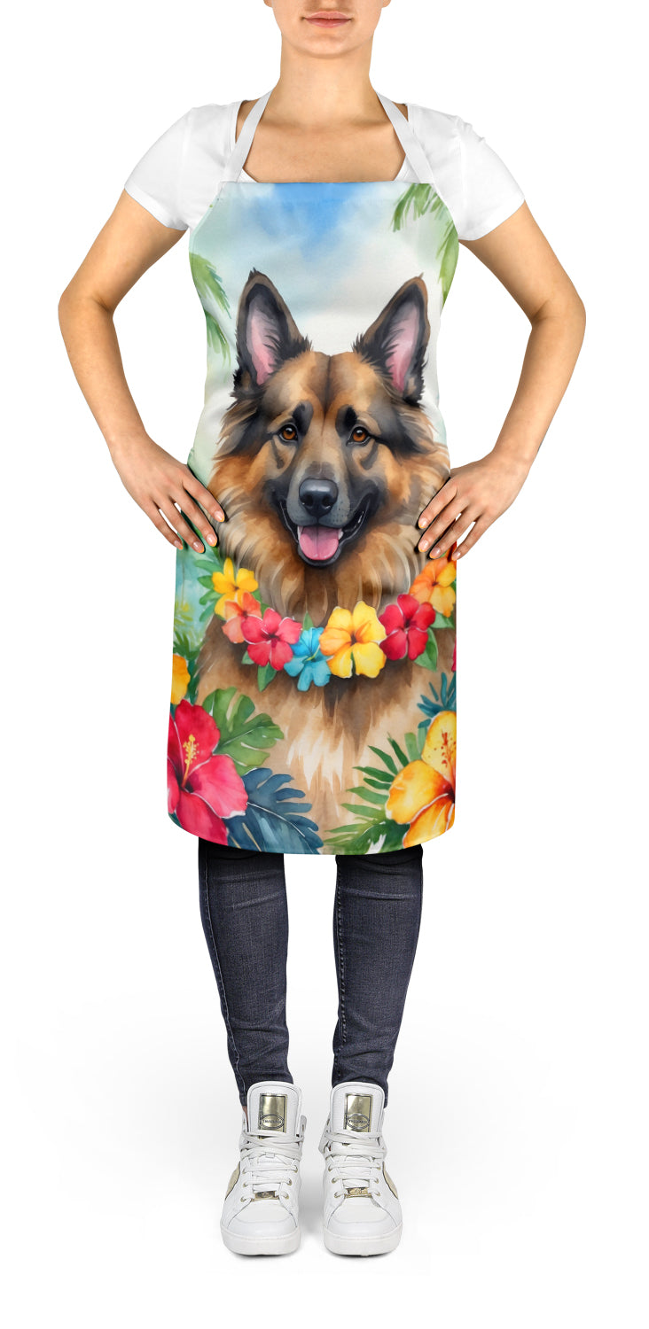 Belgian Tervuren Luau Apron