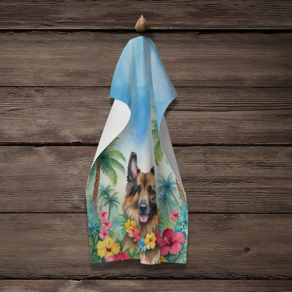 Belgian Tervuren Luau Kitchen Towel