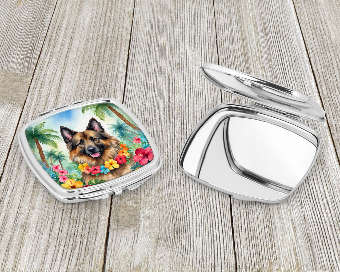 Belgian Tervuren Luau Compact Mirror