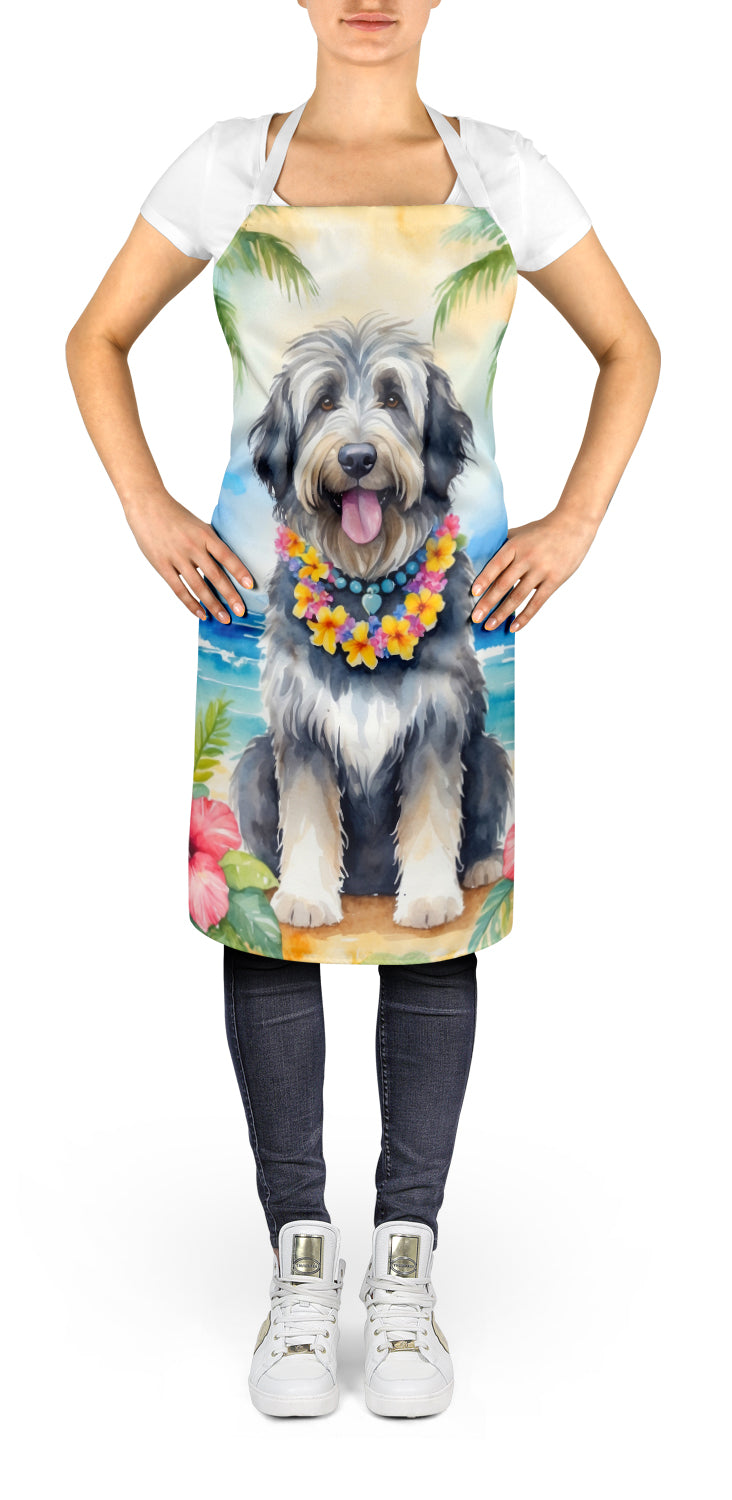 Bergamasco Sheepdog Luau Apron