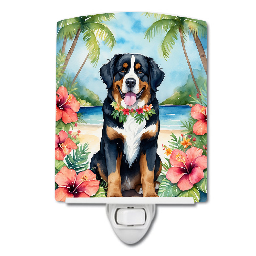 Buy this Bernese Mountain Dog Luau Ceramic Night Light